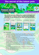 Load image into Gallery viewer, Treasure islands - The secret of the totem pole (virtual meeting and meeting game)