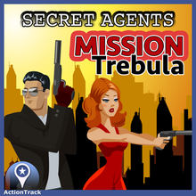 Load image into Gallery viewer, Secret Agents - Mission Trebula (virtual meeting and meeting game)