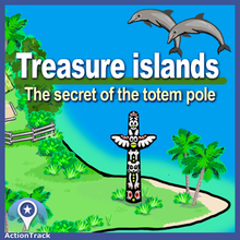 Load image into Gallery viewer, Treasure islands - The secret of the totem pole (virtual meeting and meeting game)