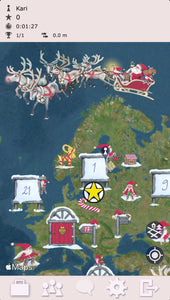 Joulukalenteri (24 päivän GPS-peli, pelaa missä tahansa)