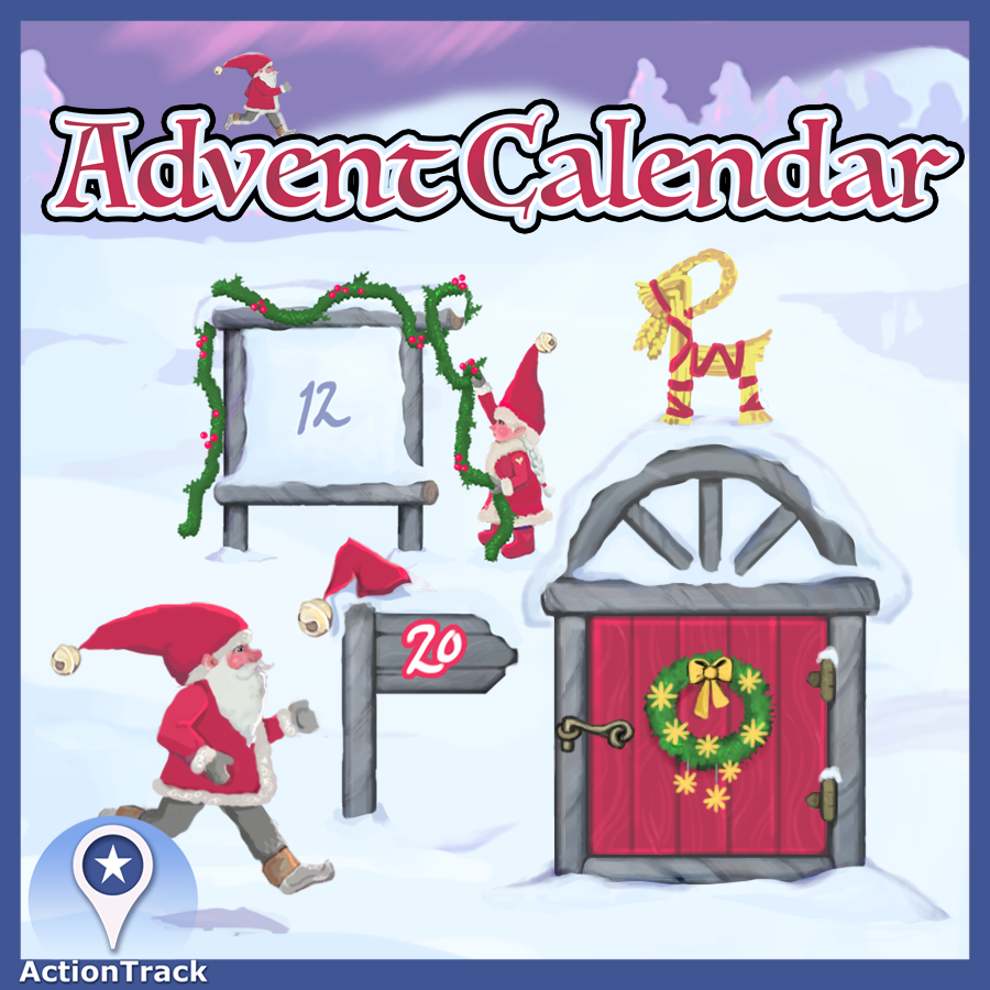 Advent Calendar (24-day GPS game, play anywhere)