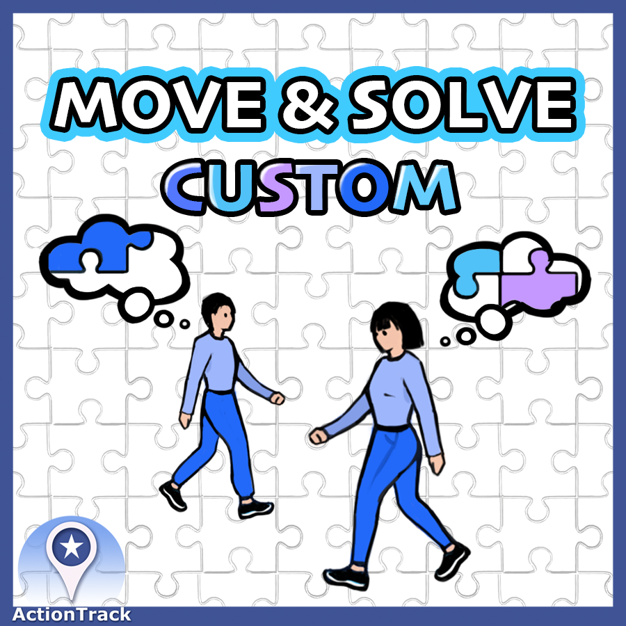 Move & Solve - custom (GPS game, play anywhere)
