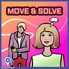 Load image into Gallery viewer, Move &amp; Solve for meetings (GPS game, play anywhere)
