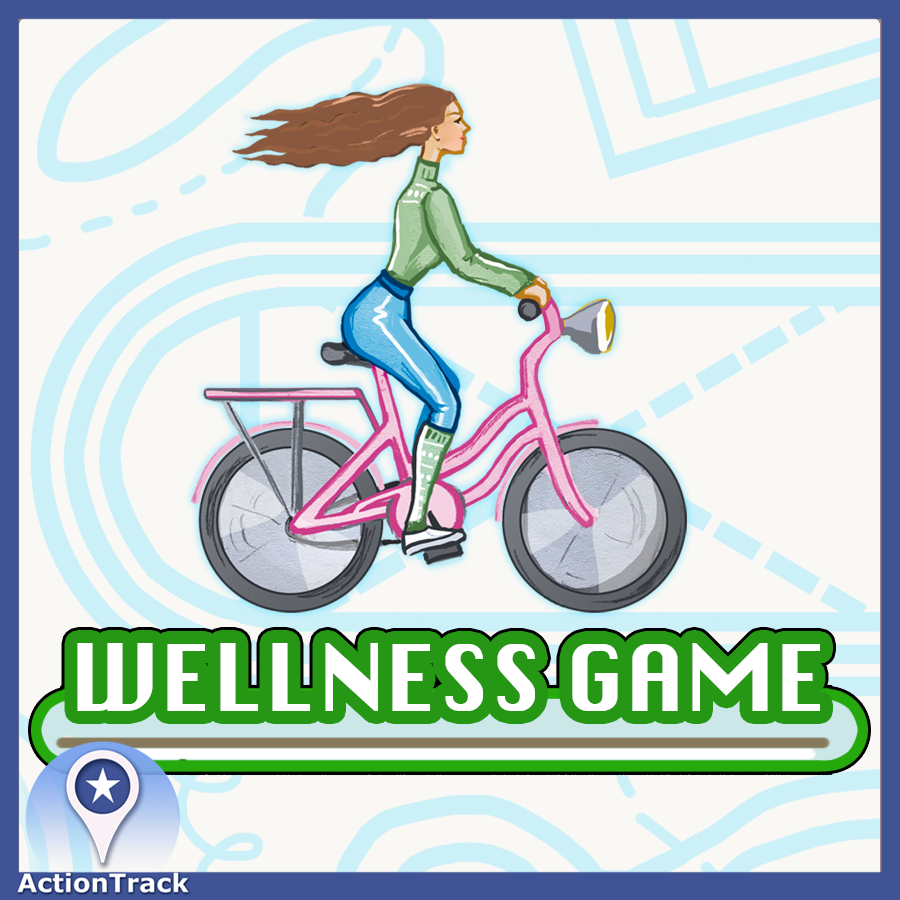 Wellness game (GPS game, play anywhere)